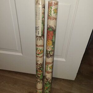 WALLPAPER - SCHUMACHER - 522603 - 27 IN X 9 YDS X 2 Rolls Sealed VTG 60's 70's